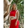 Regata Intarsia Yara - Vermelho