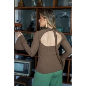 Blusa Rebeca - Moka