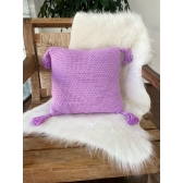 Capa De Almofadas Lisa - Lilas