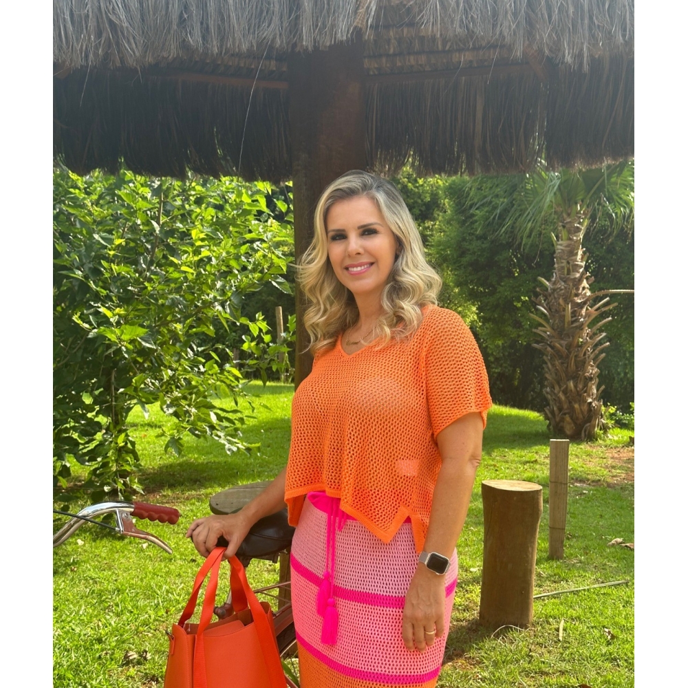 Blusa Telada V - Laranja