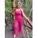 Calça Canelada Vitória - Pink